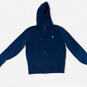 Navy blue Polo Ralph Lauren zip up hoodie